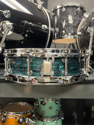 Pork Pie 14x4” Teal Oyster Snare Drum