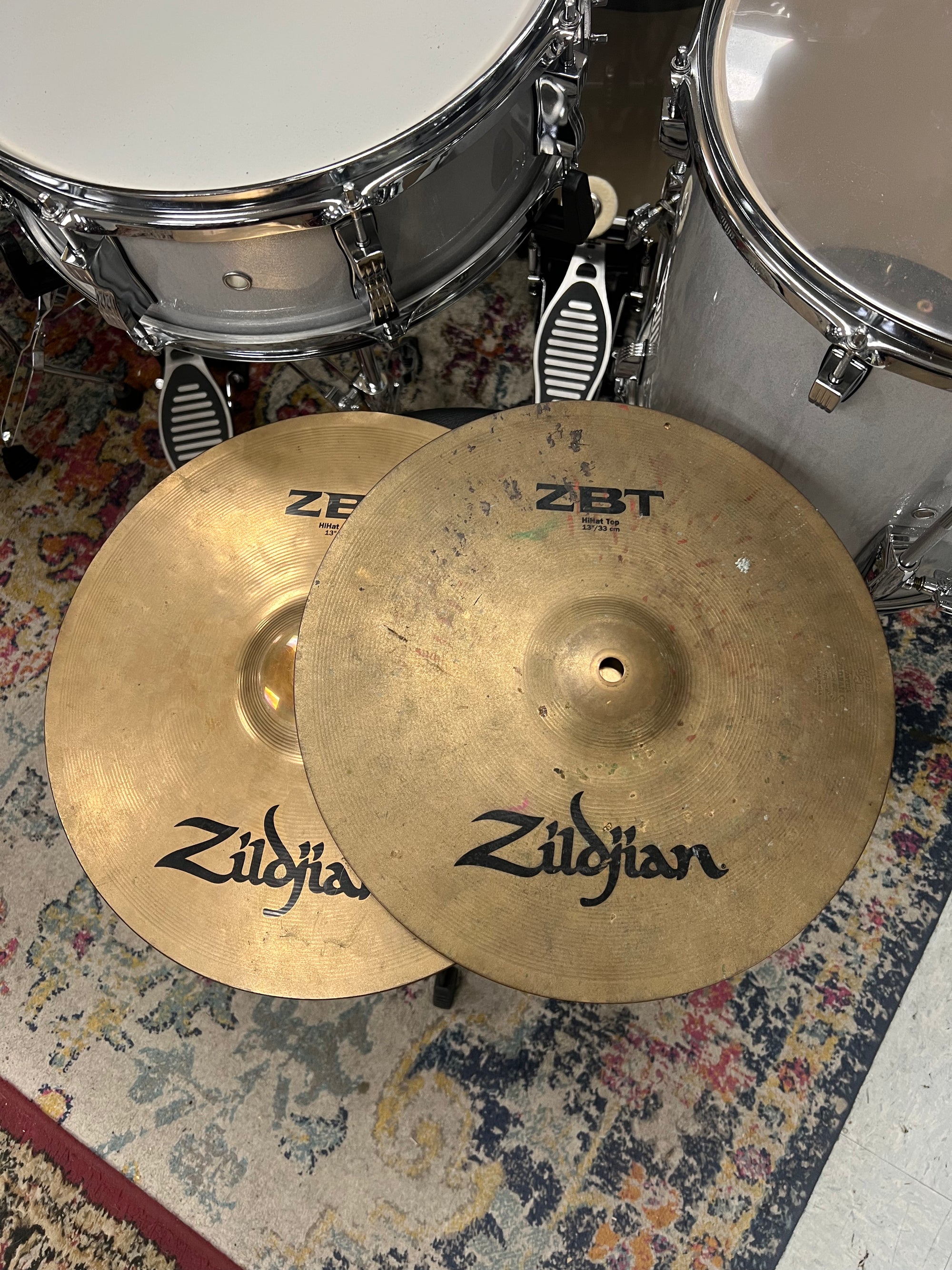 Zildjian 13” ZBT Hi hat Cymbals