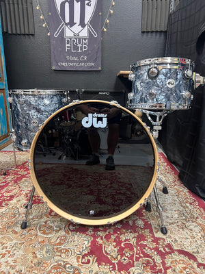 DW Collectors Classic Grey Marine 3pc Drum Set