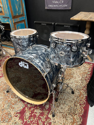 DW Collectors Classic Grey Marine 3pc Drum Set