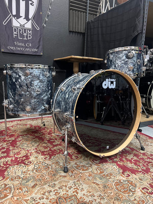 DW Collectors Classic Grey Marine 3pc Drum Set