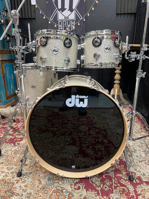 DW Collectors Broken Glass 4pc Drum Set