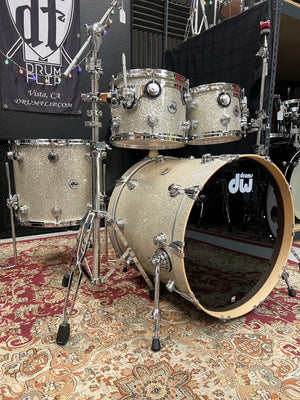 DW Collectors Broken Glass 4pc Drum Set