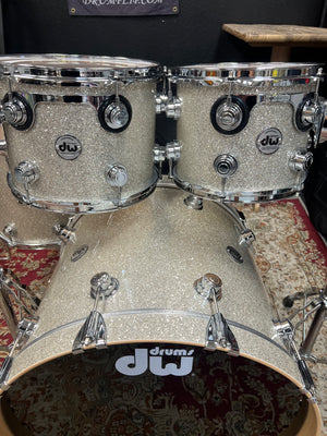 DW Collectors Broken Glass 4pc Drum Set