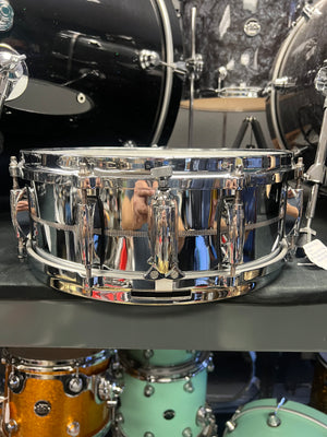 Gretsch USA Custom Chrome Over Brass 14x5” Snare Drum