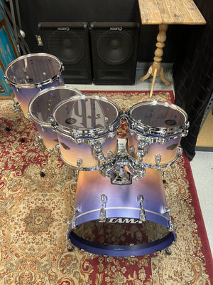 Tama Starclassic Satin Purple Atmosphere Fade 5pc Drum Set