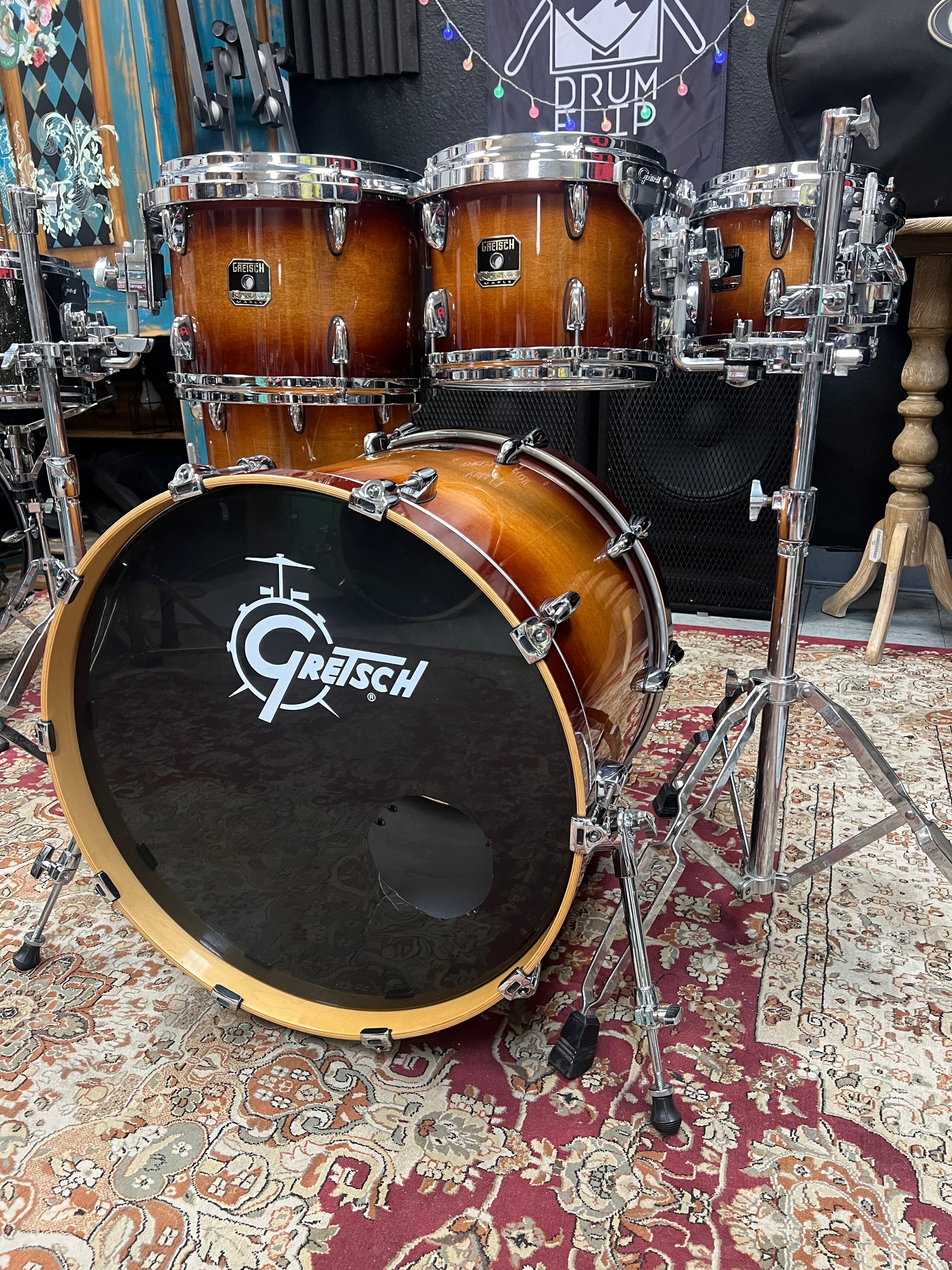 Gretsch Renown 5pc Autumn Burst Drum Set