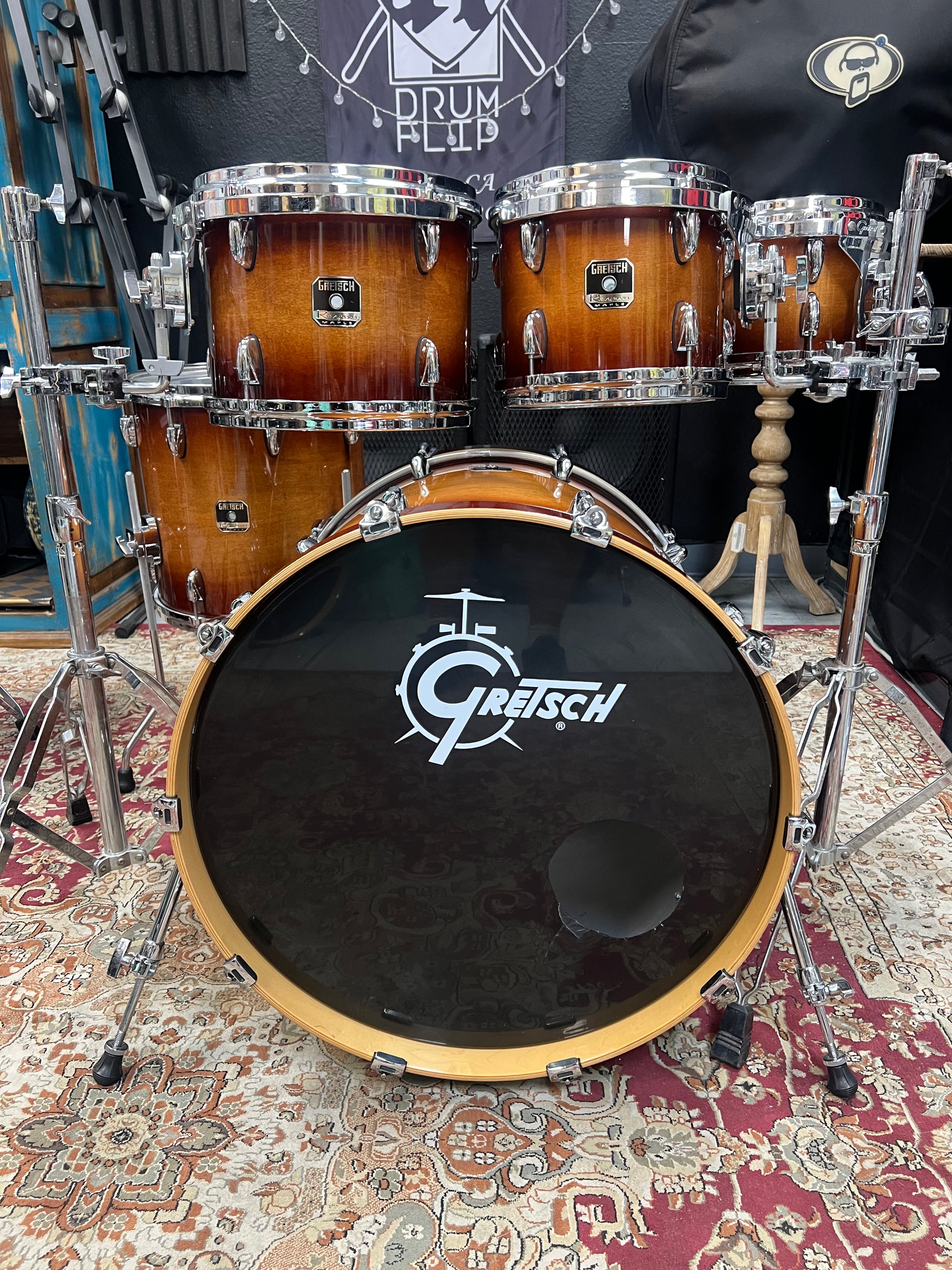 Gretsch Renown 5pc Autumn Burst Drum Set