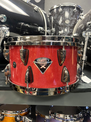 OCDP 13x7” Series X Red Sparkle Snare Drum