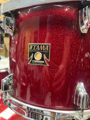 Tama Superstar Classic 3pc Red Sparkle Drum Set