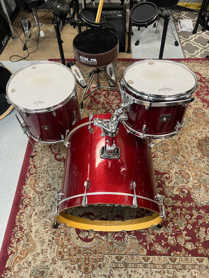 Tama Superstar Classic 3pc Red Sparkle Drum Set