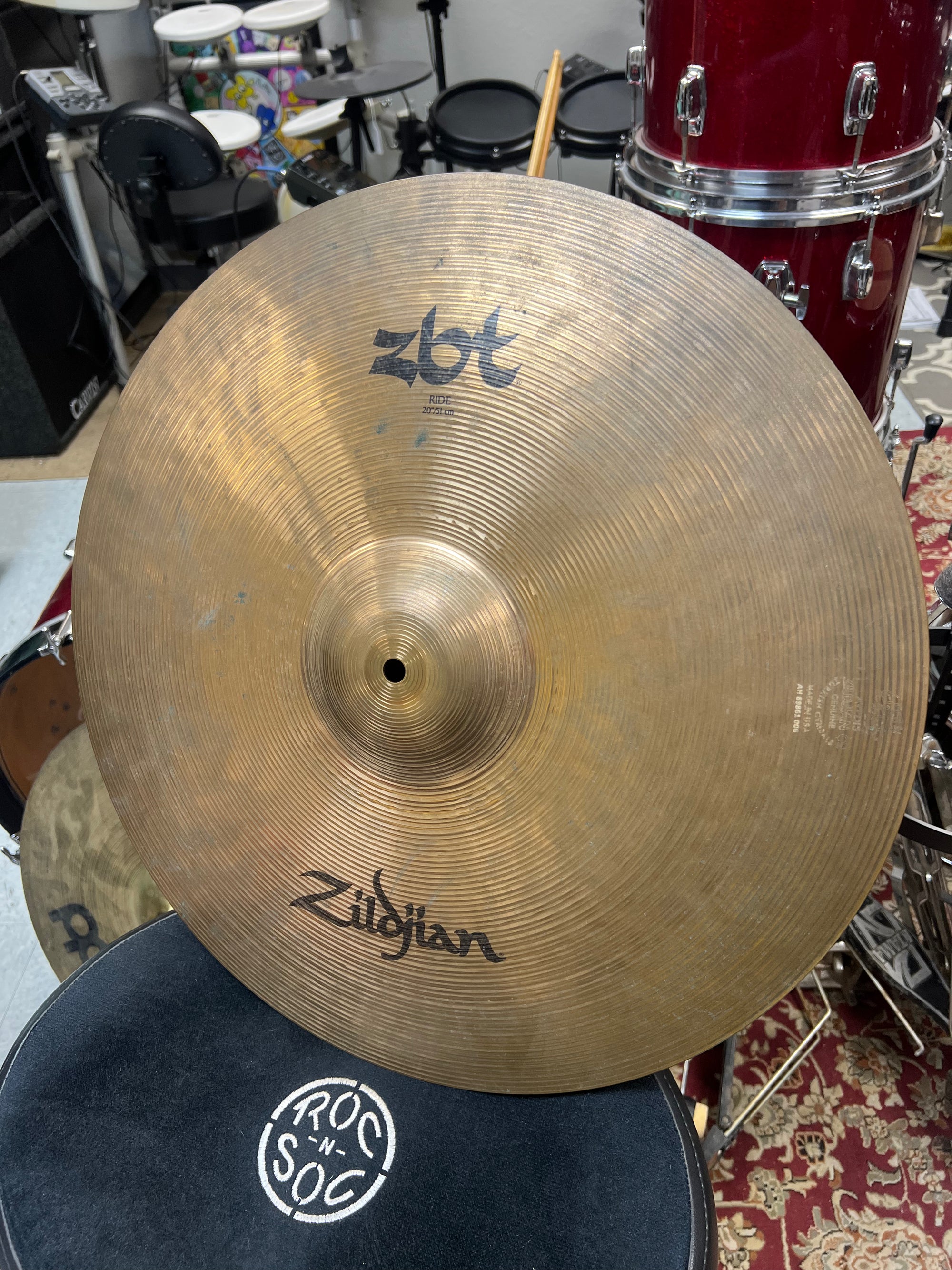 Zildjian 20” ZBT ride Cymbal