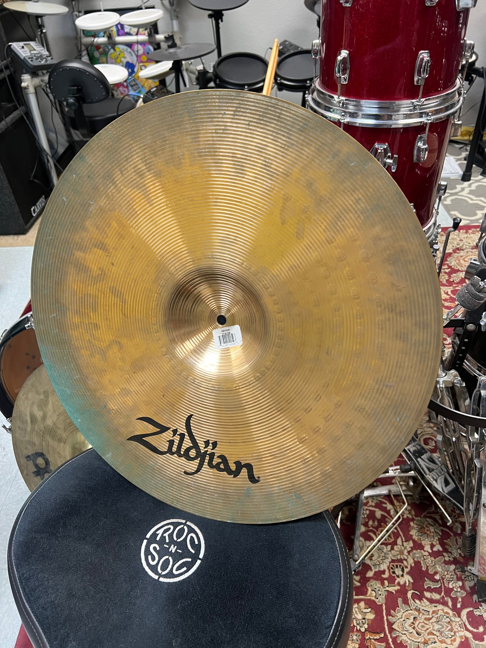 Zildjian 20” ZBT ride Cymbal