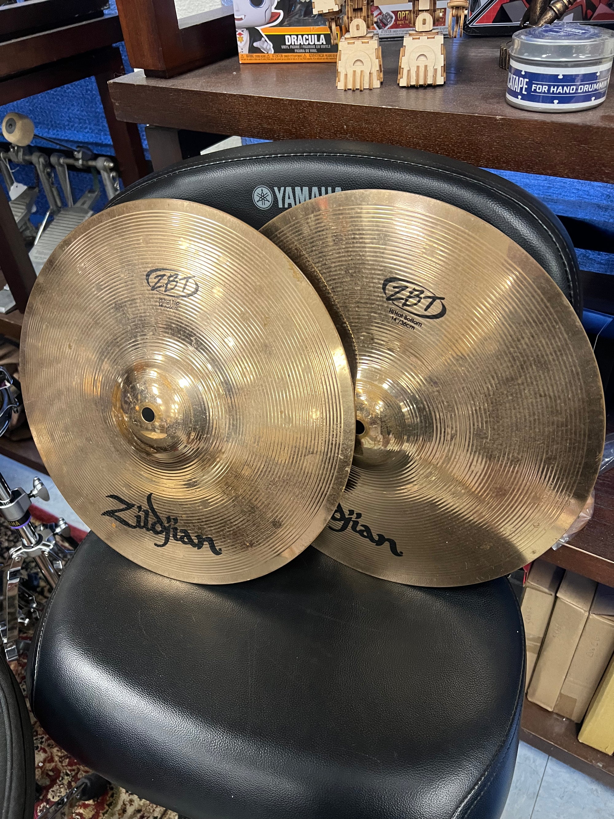 Zildjian 14” ZBT Hi hat Cymbals