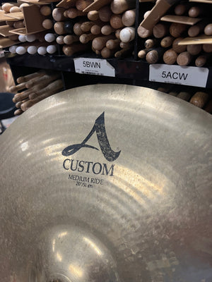 Zildjian 20” A Custom medium ride Cymbal