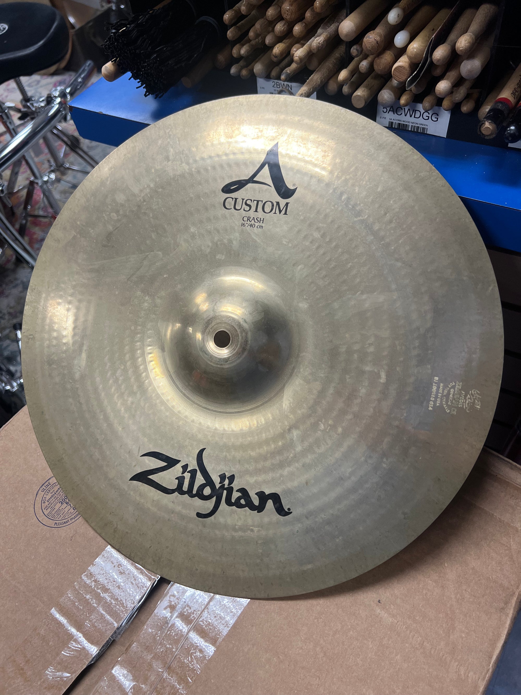 Zildjian 16” A Custom Crash Cymbal