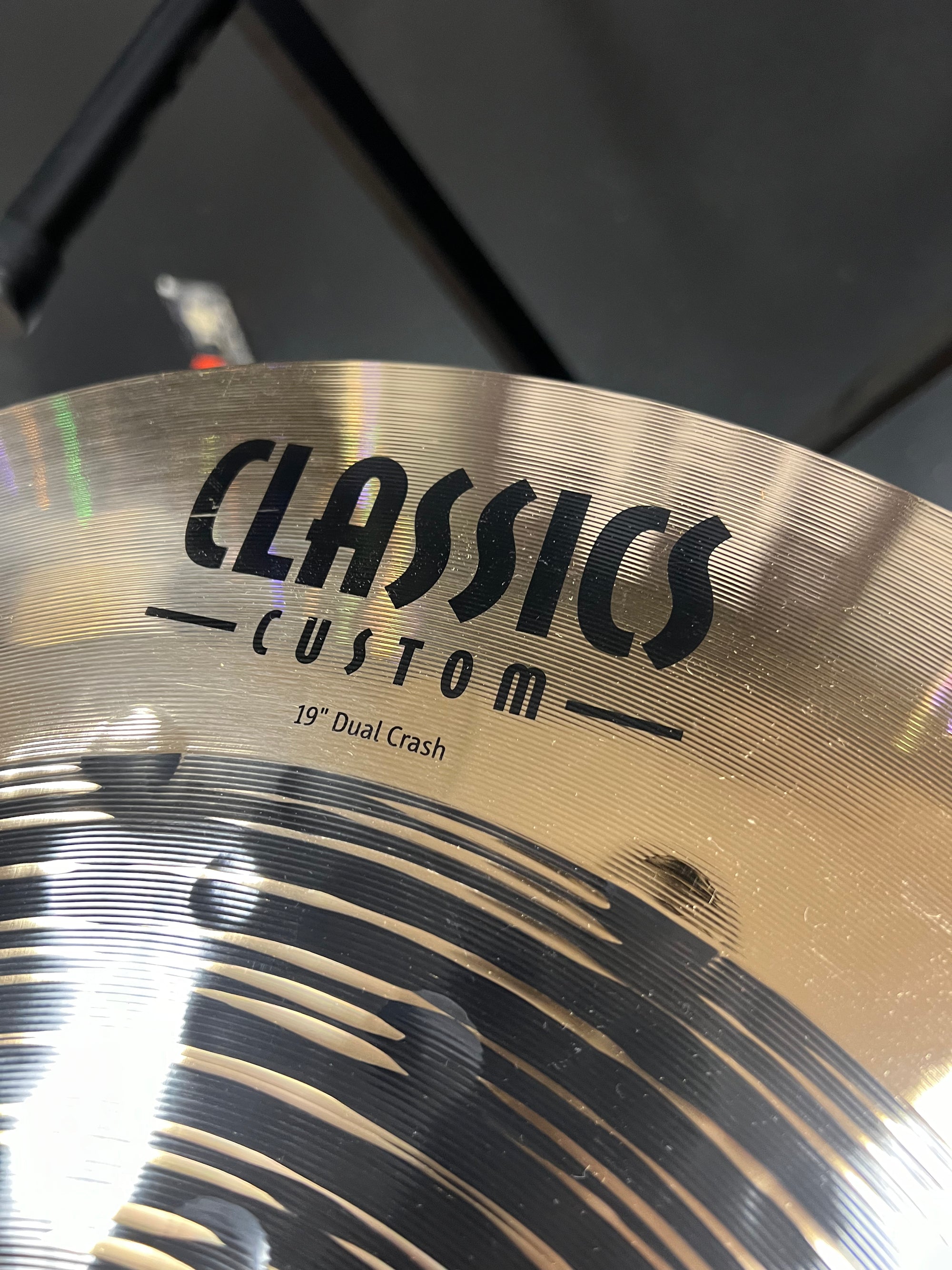 Meinl 19” Dual Crash Cymbal