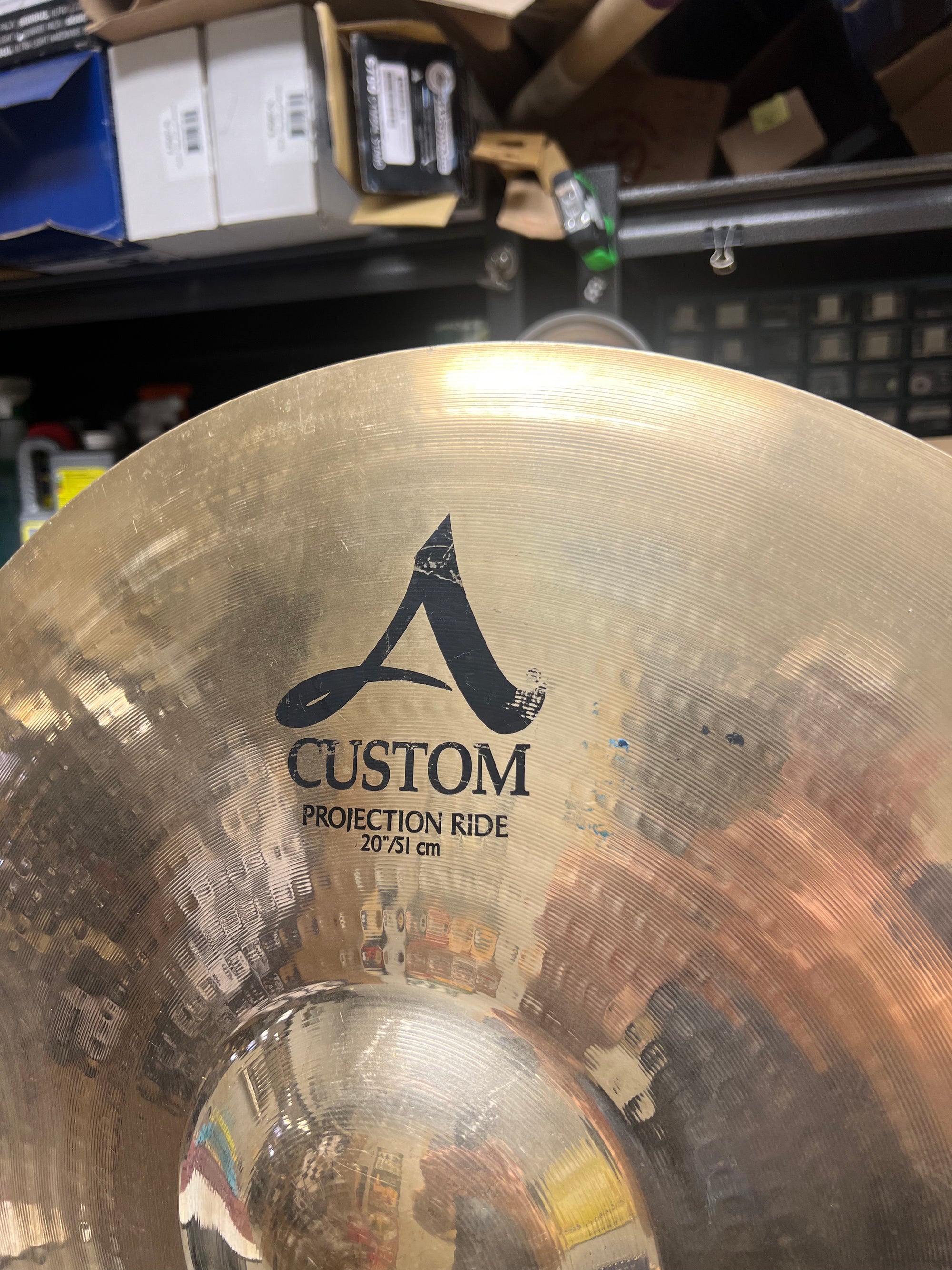 Zildjian 20” A Custom Projection Ride Cymbal