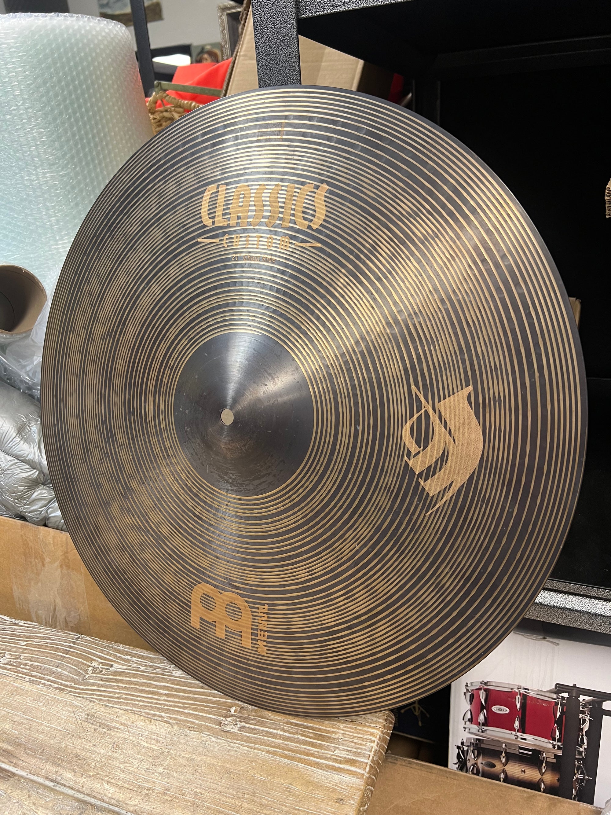 Meinl 21” Classics Custom Ghost Ride Cymbal