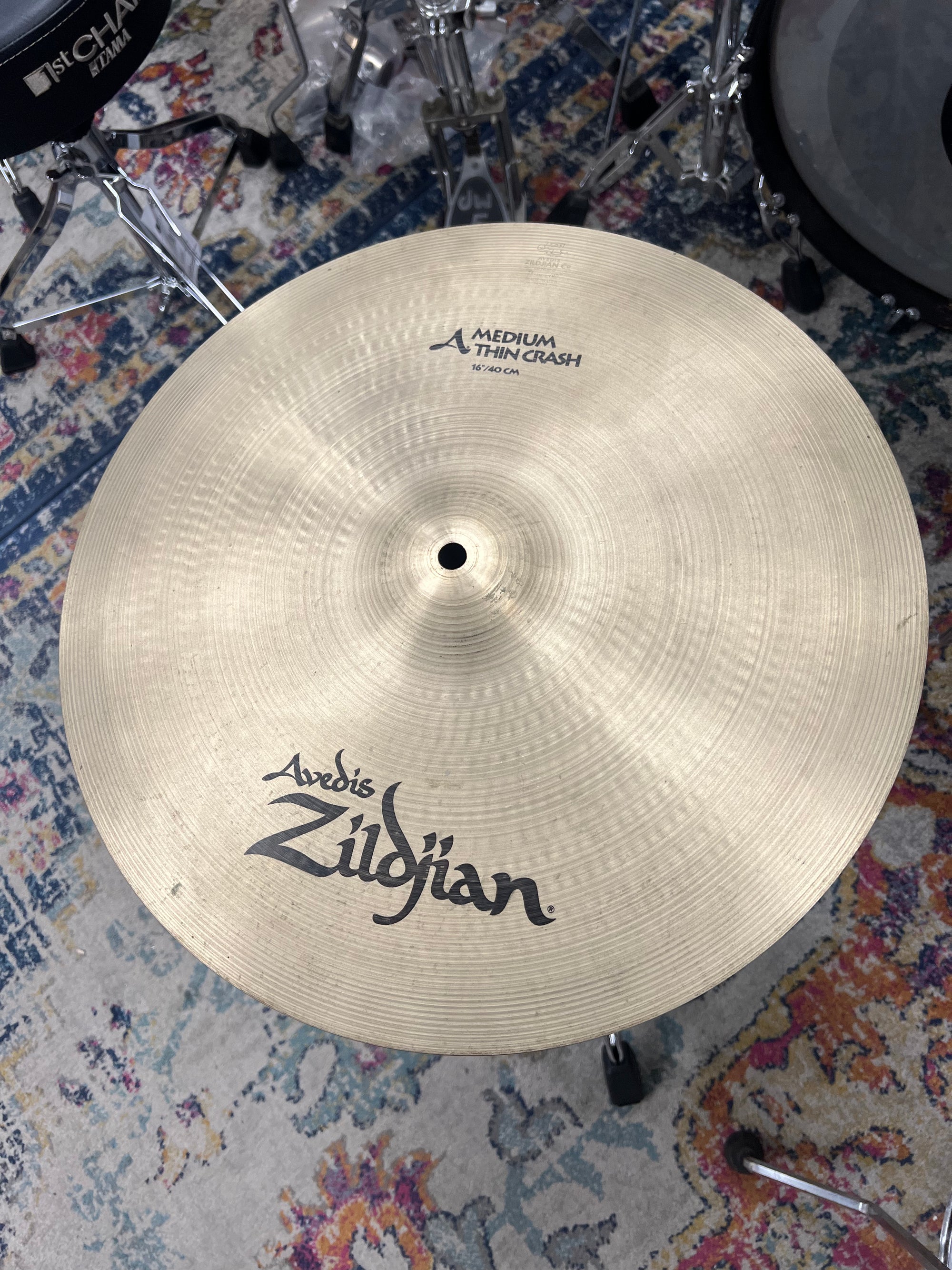 Zildjian 16” A medium thin Crash Cymbal