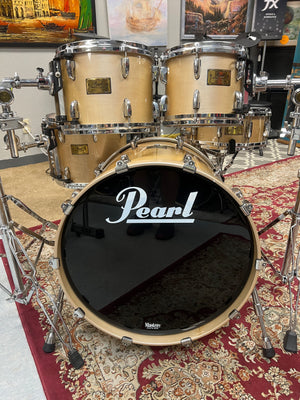 Pearl Masters Platinum Mist 5pc Drum Set