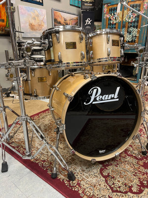 Pearl Masters Platinum Mist 5pc Drum Set