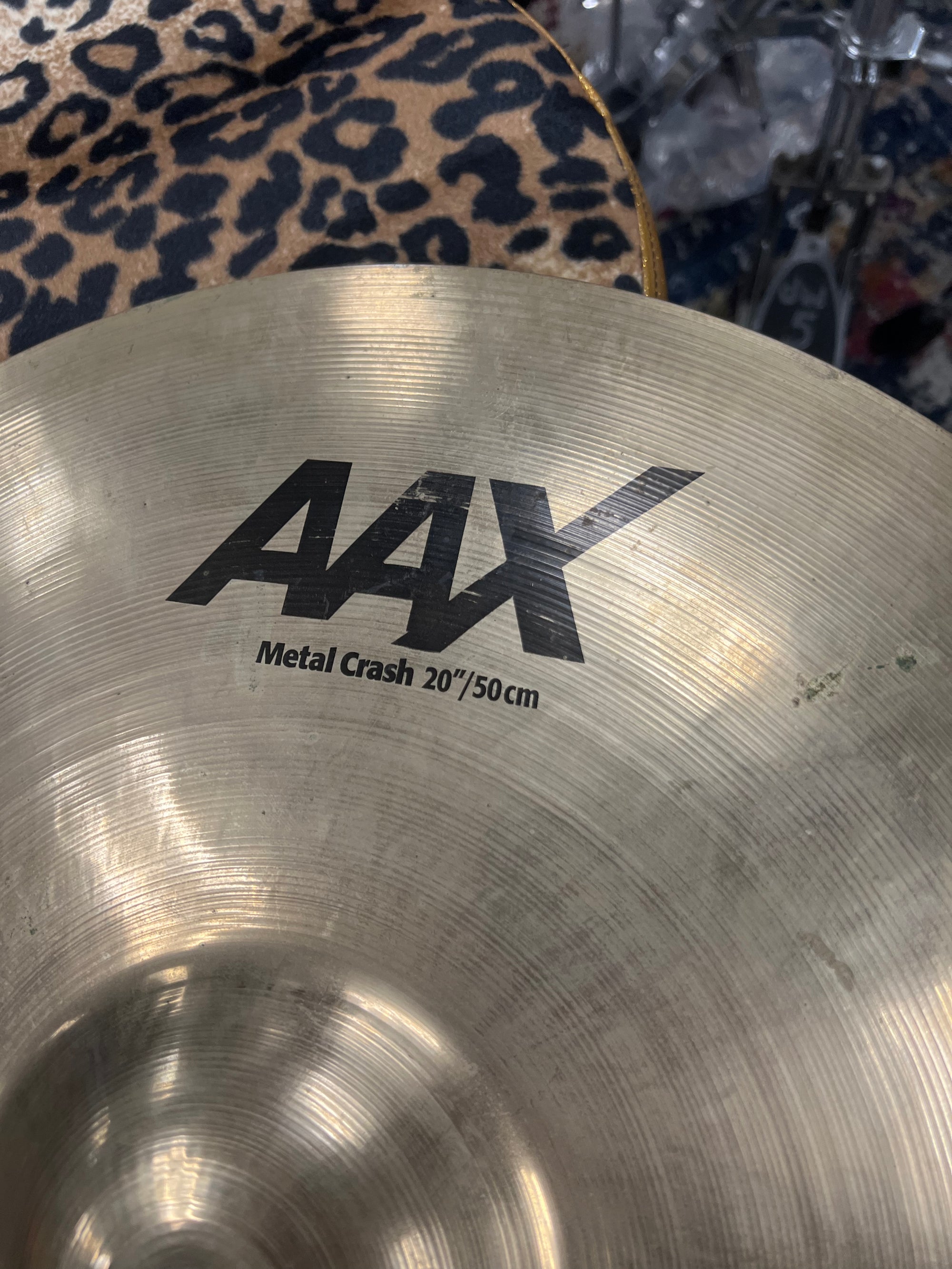 Sabian 20” AAX Metal Crash Cymbal