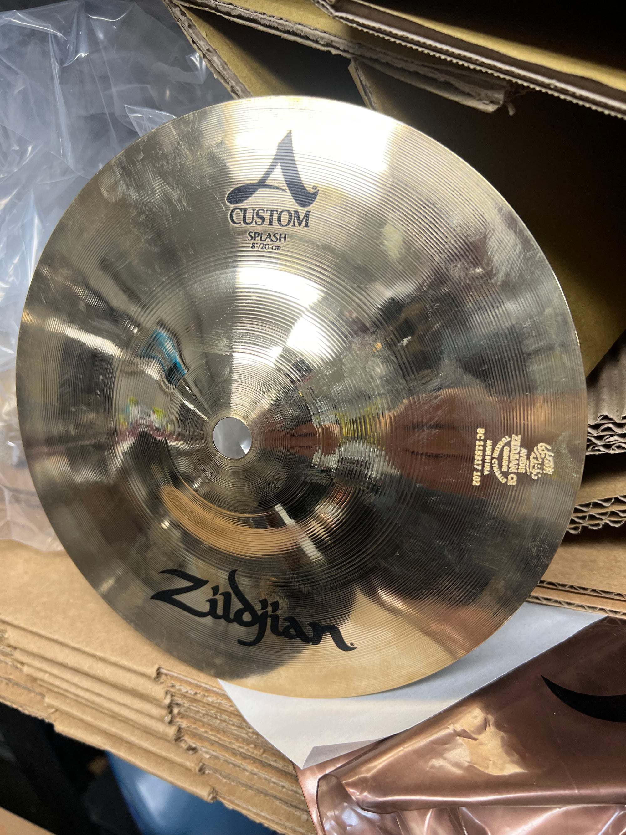 Zildjian 8” A Custom Splash Cymbal