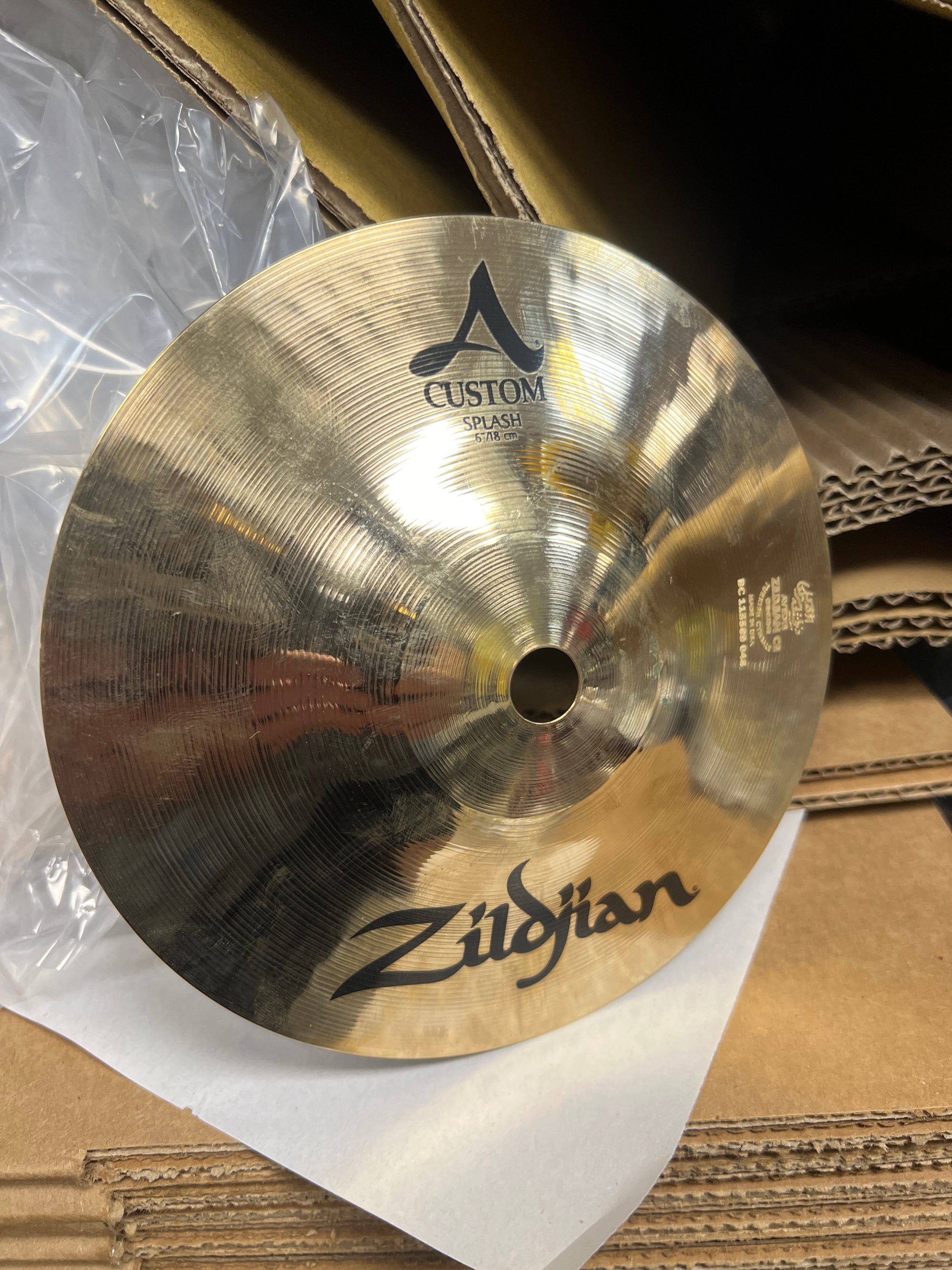 Zildjian 6” A custom splash Cymbal