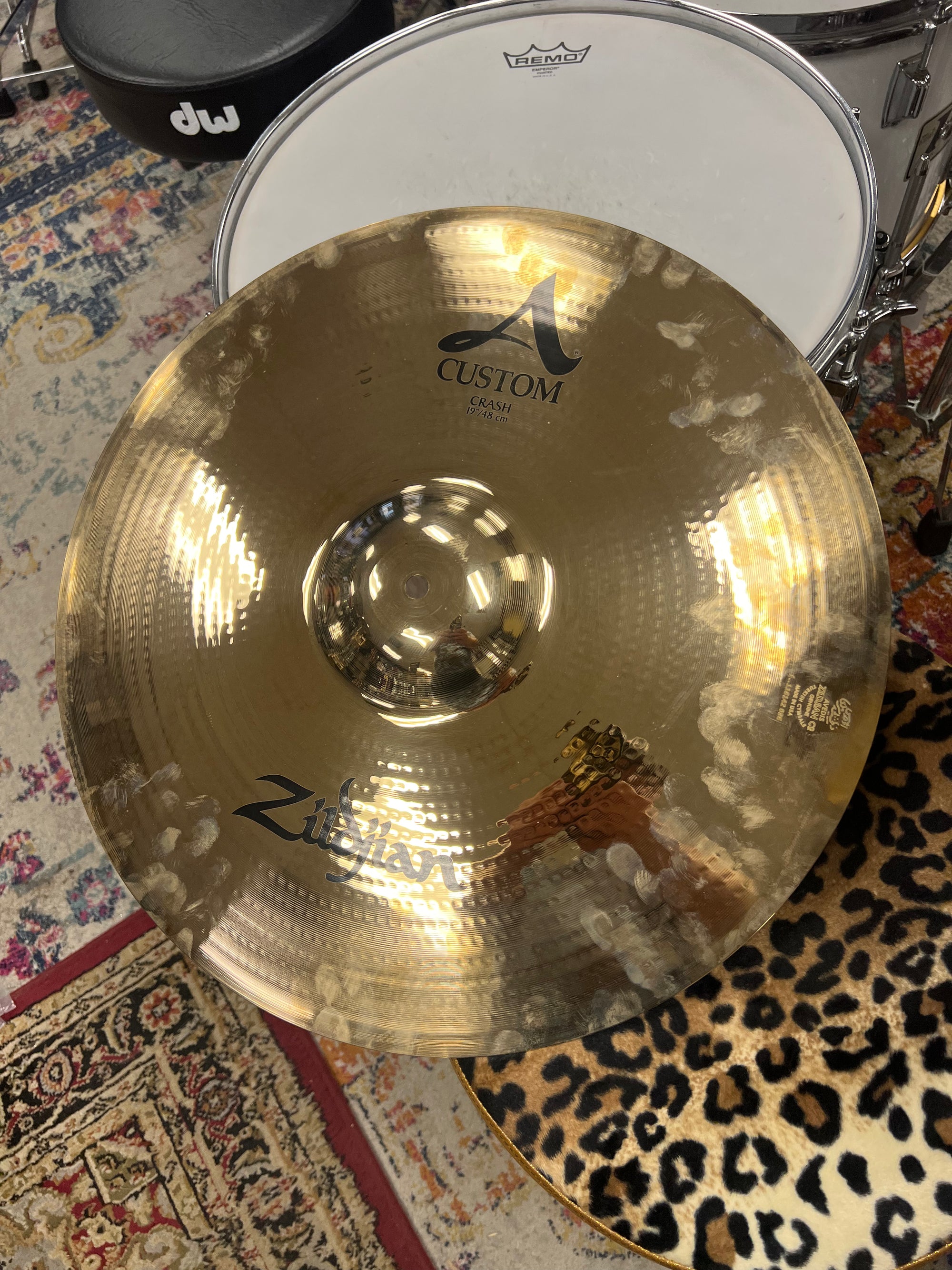 Zildjian 19” A Custom Crash Cymbal