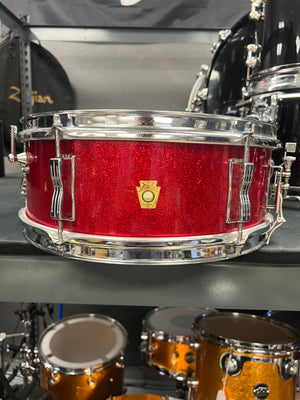Ludwig Pioneer Red Sparkle 14x5” Snare Drum