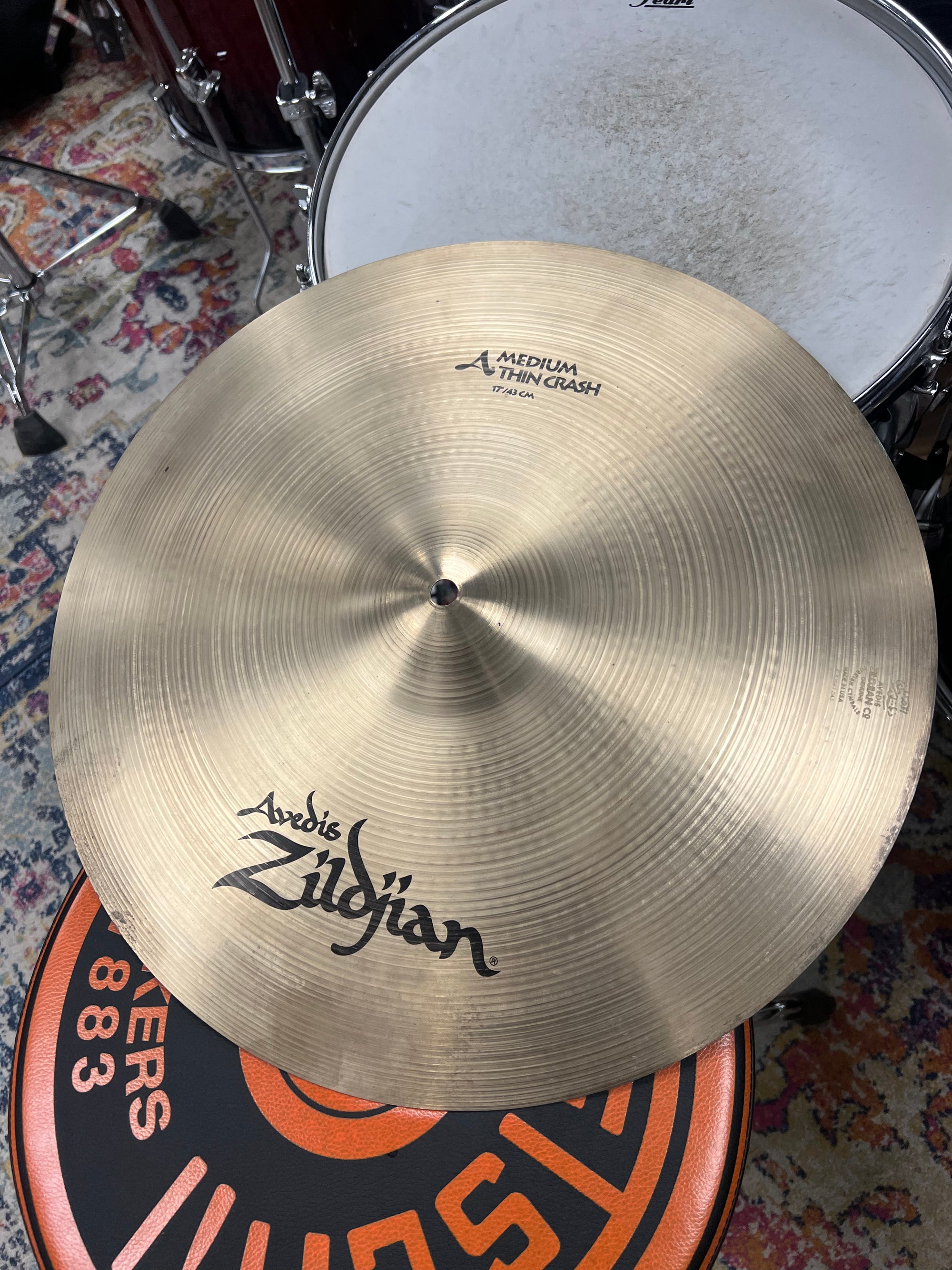Zildjian 17” Medium Thin Crash Cymbal