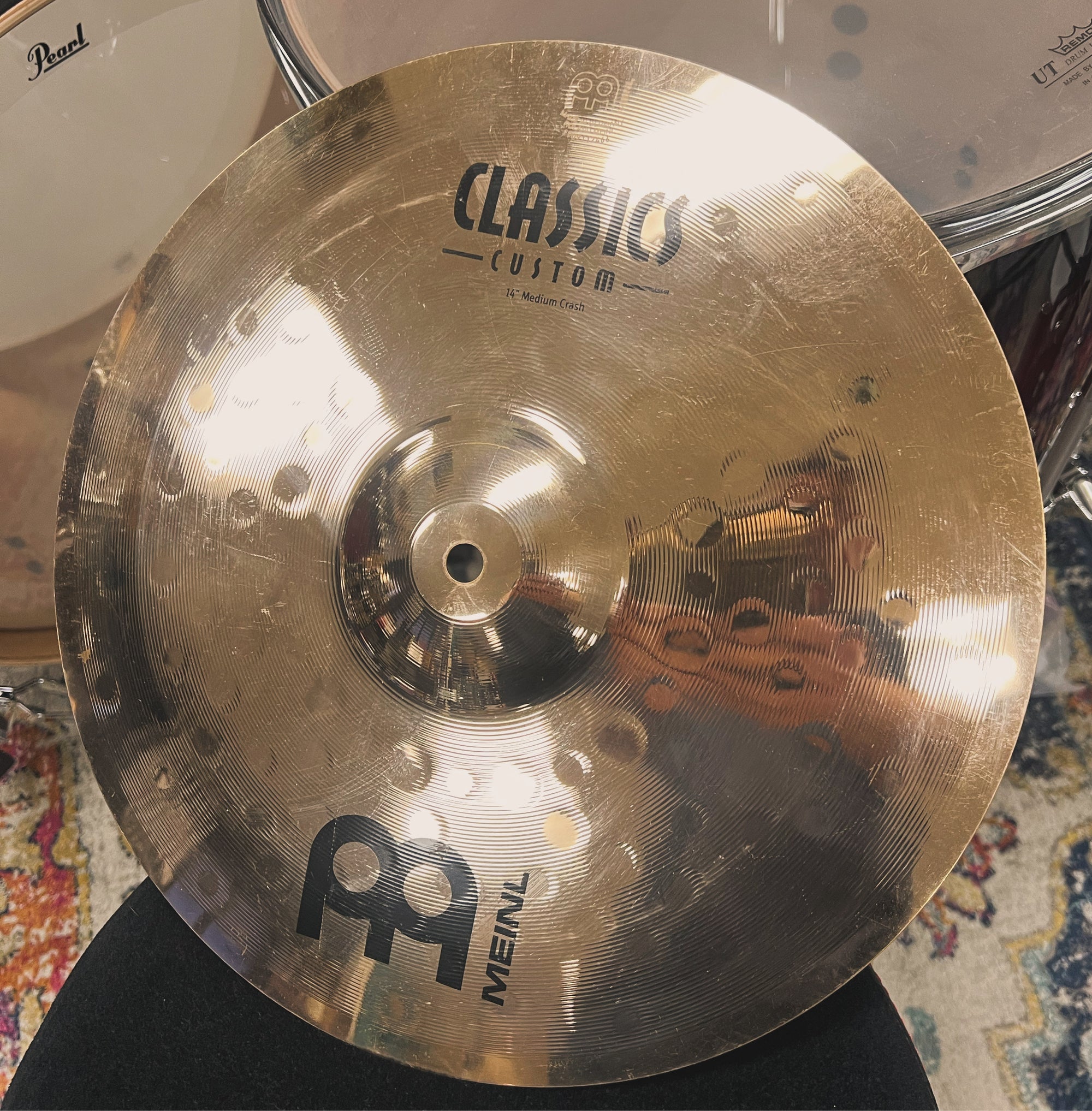 Meinl 14” Classics Custom Mediun Crash Cymbal