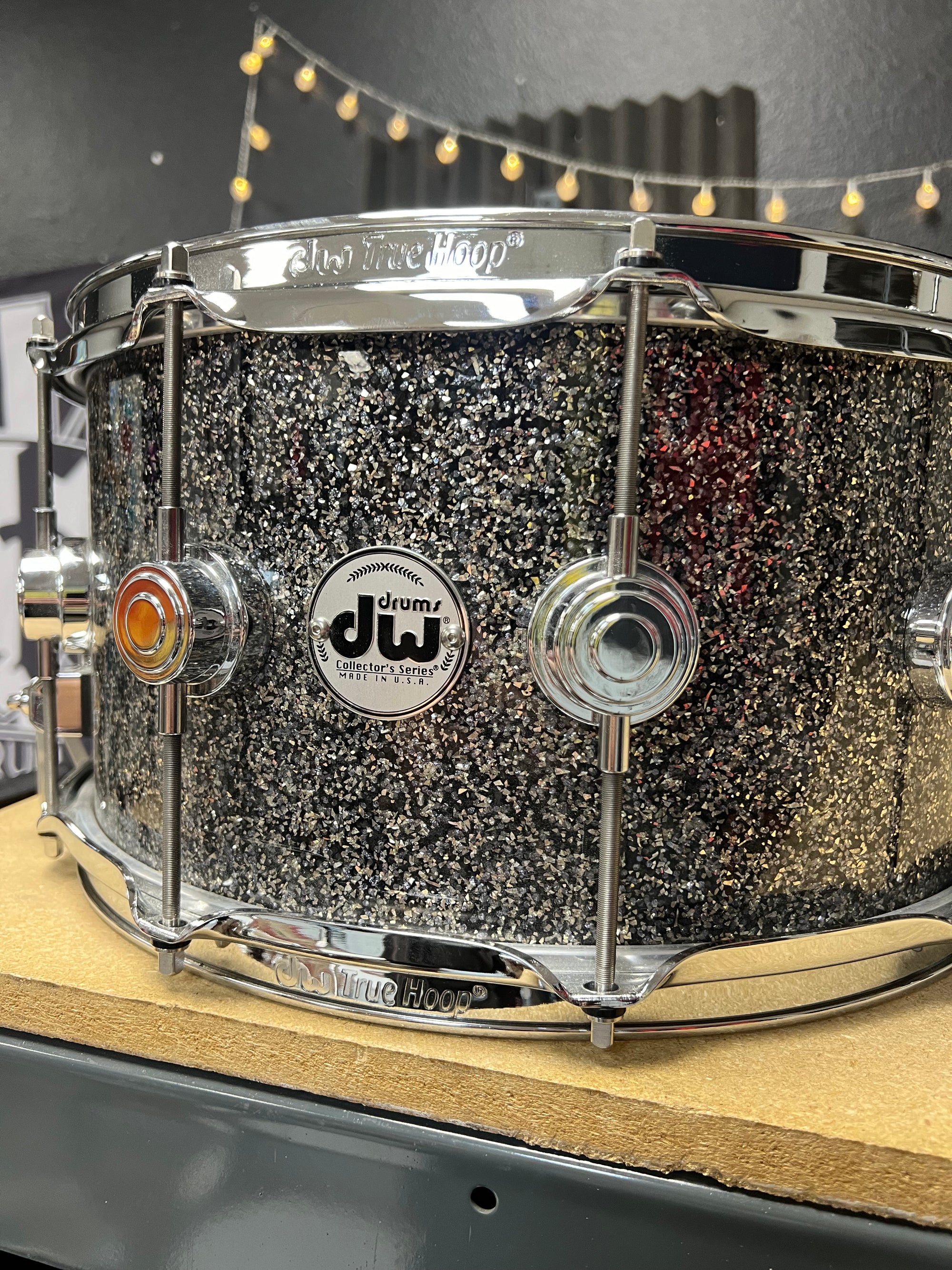 DW Collectors Black Galaxy 14x7” Snare Drum