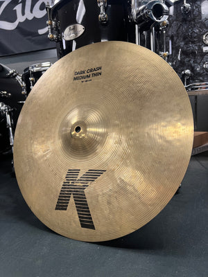 Zildjian 16” K Dark Crash Medium Thin Cymbal