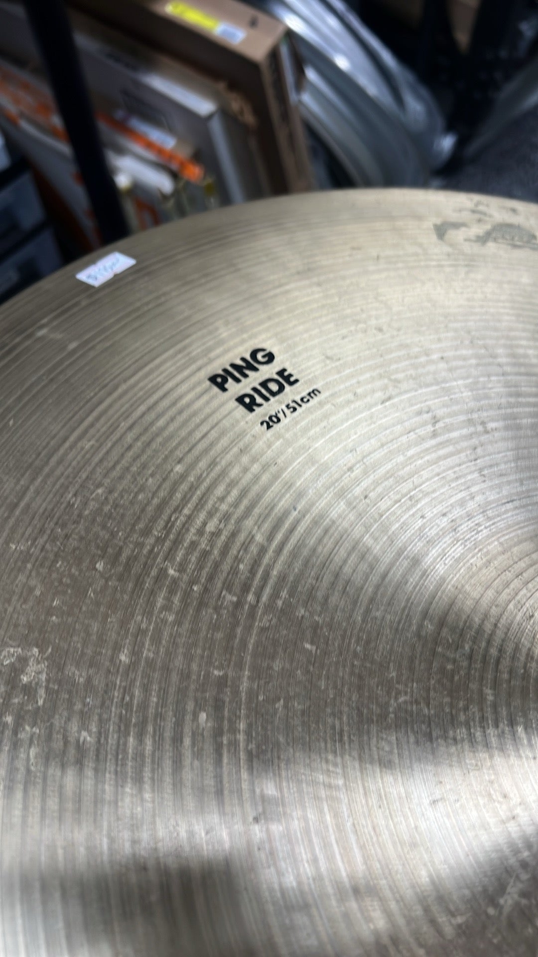 Zildjian 20” Ping Ride Cymbal