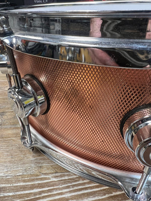 DW Collectors Knurled Copper 14x5.5” Snare Drum