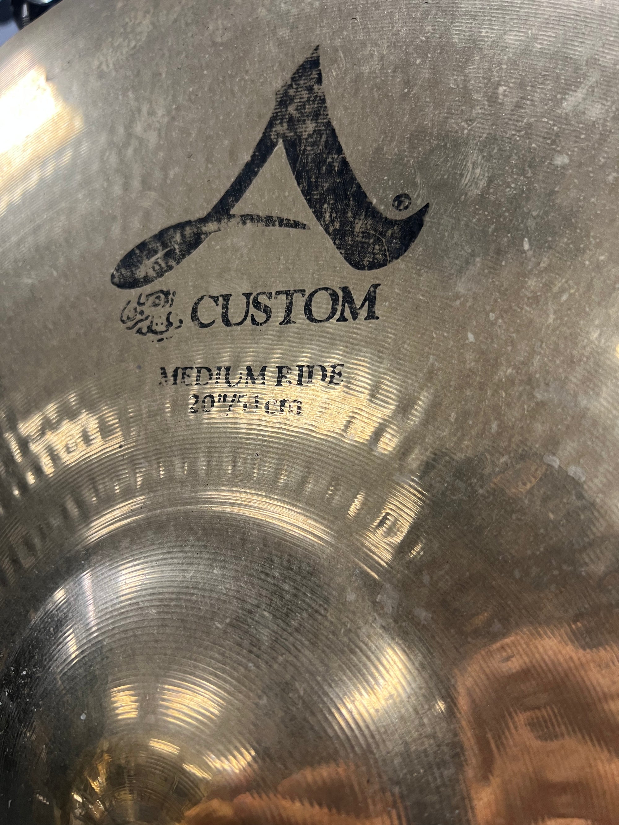 Zildjian 20” A Custom Medium Ride Cymbal