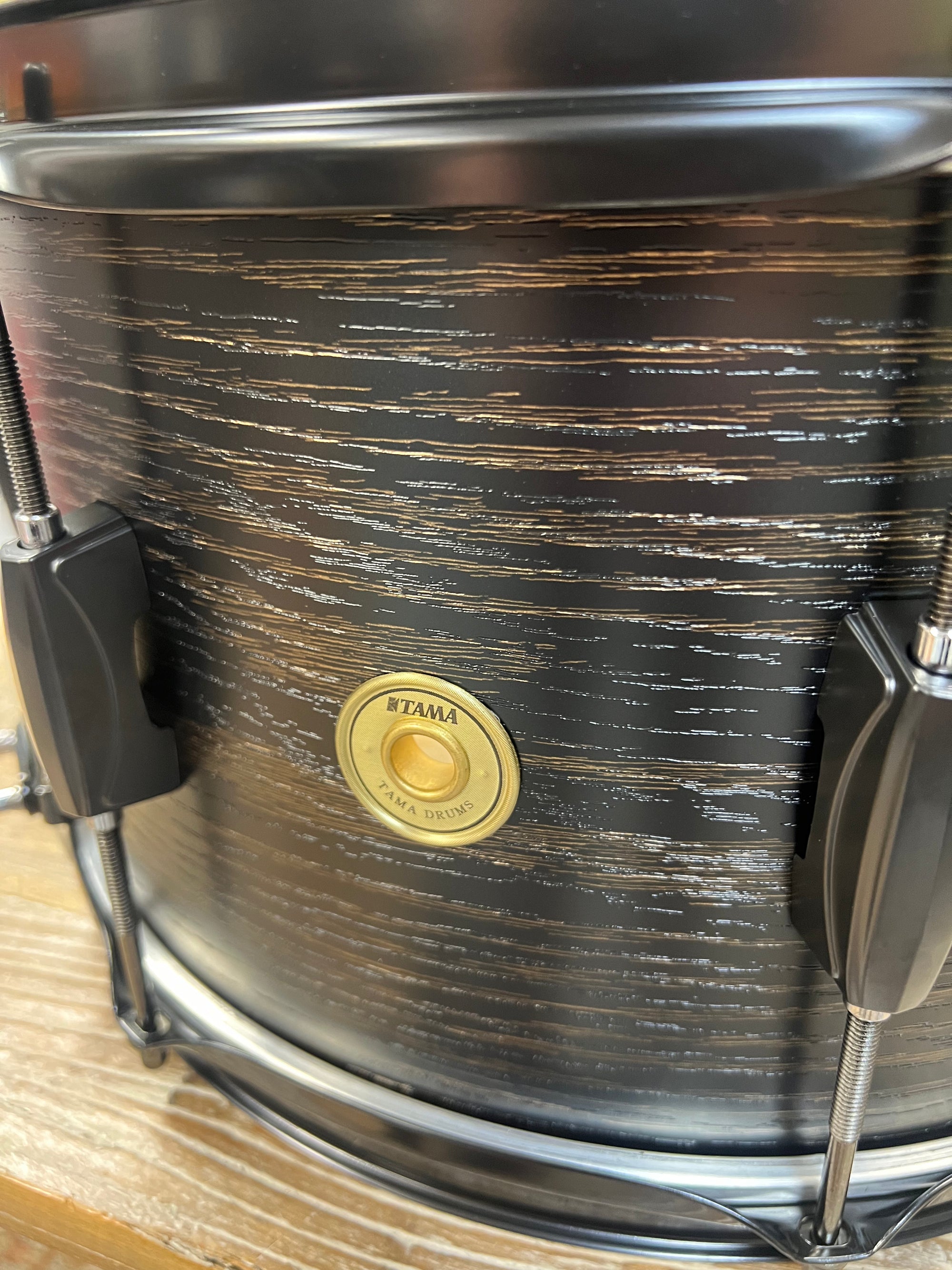 Tama Woodworks Black Oak 14x8” Snare Drum - Drum Flip