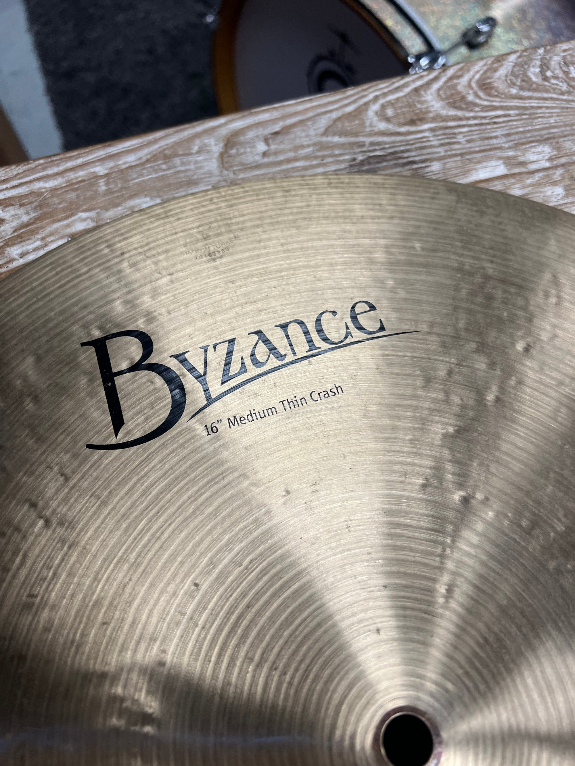 Meinl 16” Byzance Medium thin Crash Cymbal