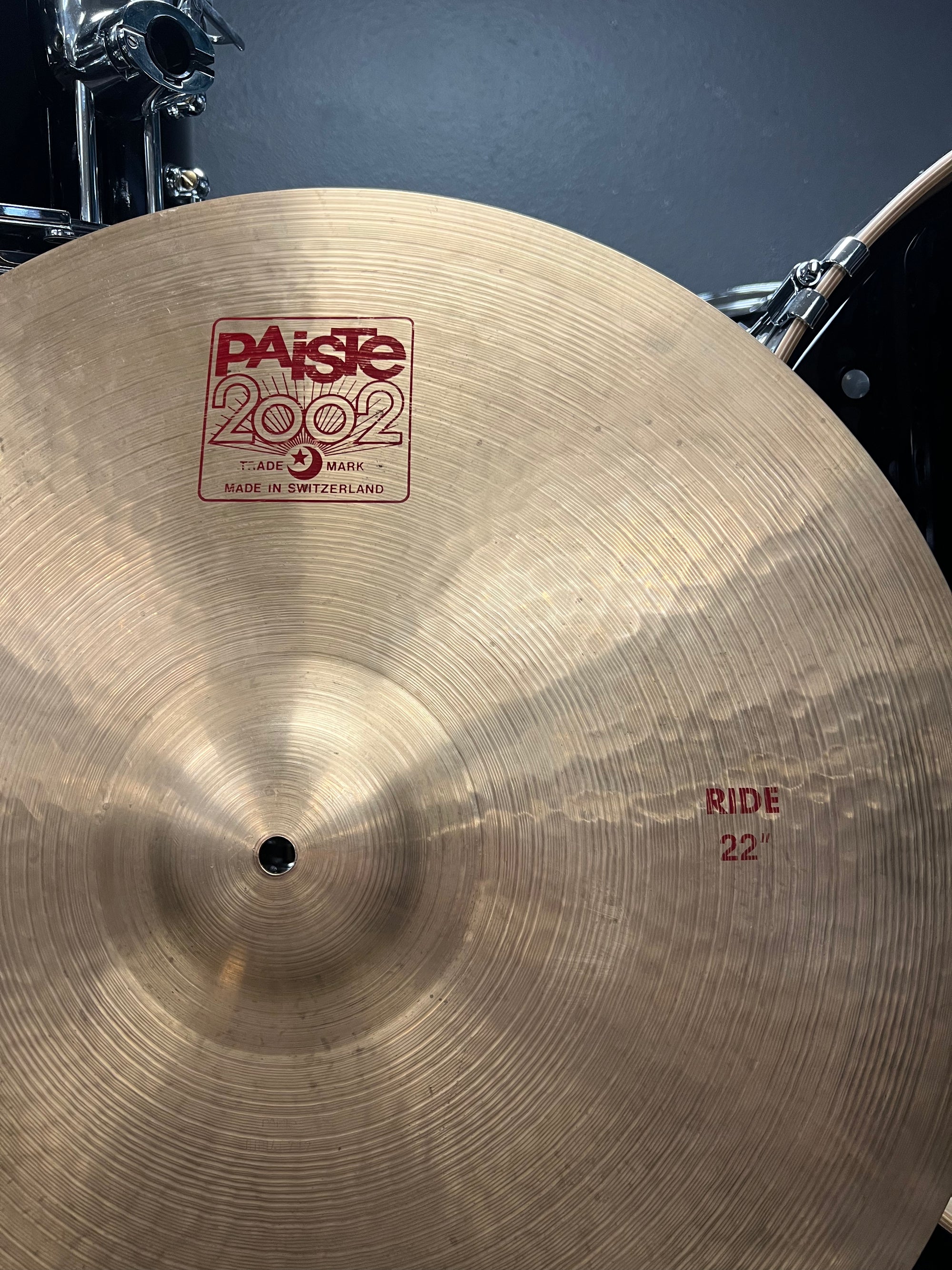 Paiste 2002 22” Ride Cymbal