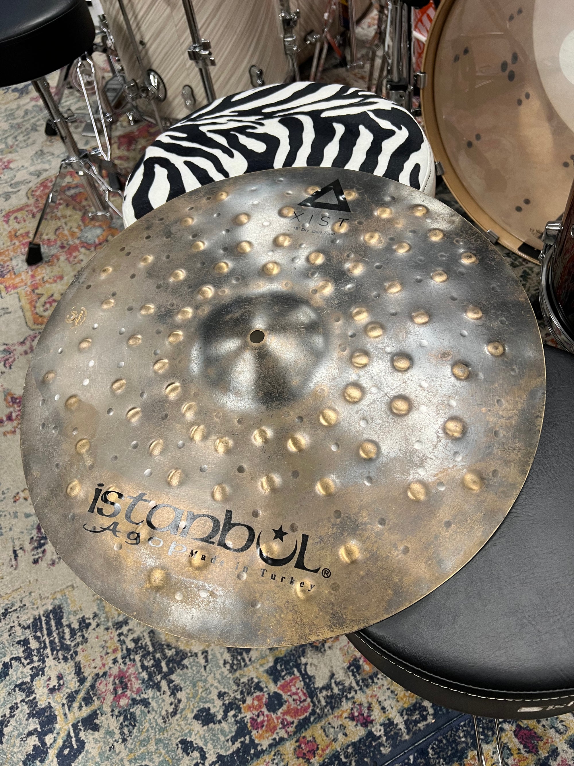 Istanbul XIST 19” Dry Dark Ride Cymbal