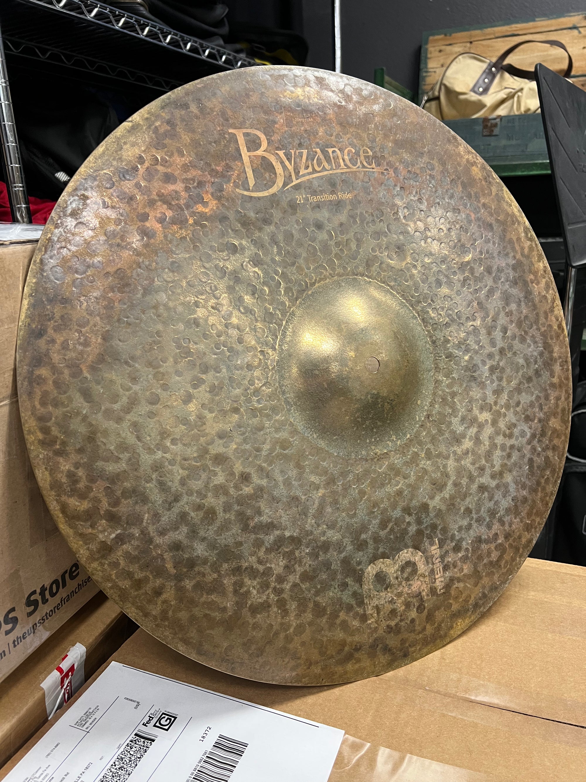 Meinl Byzance 21” Transition Ride Cymbal