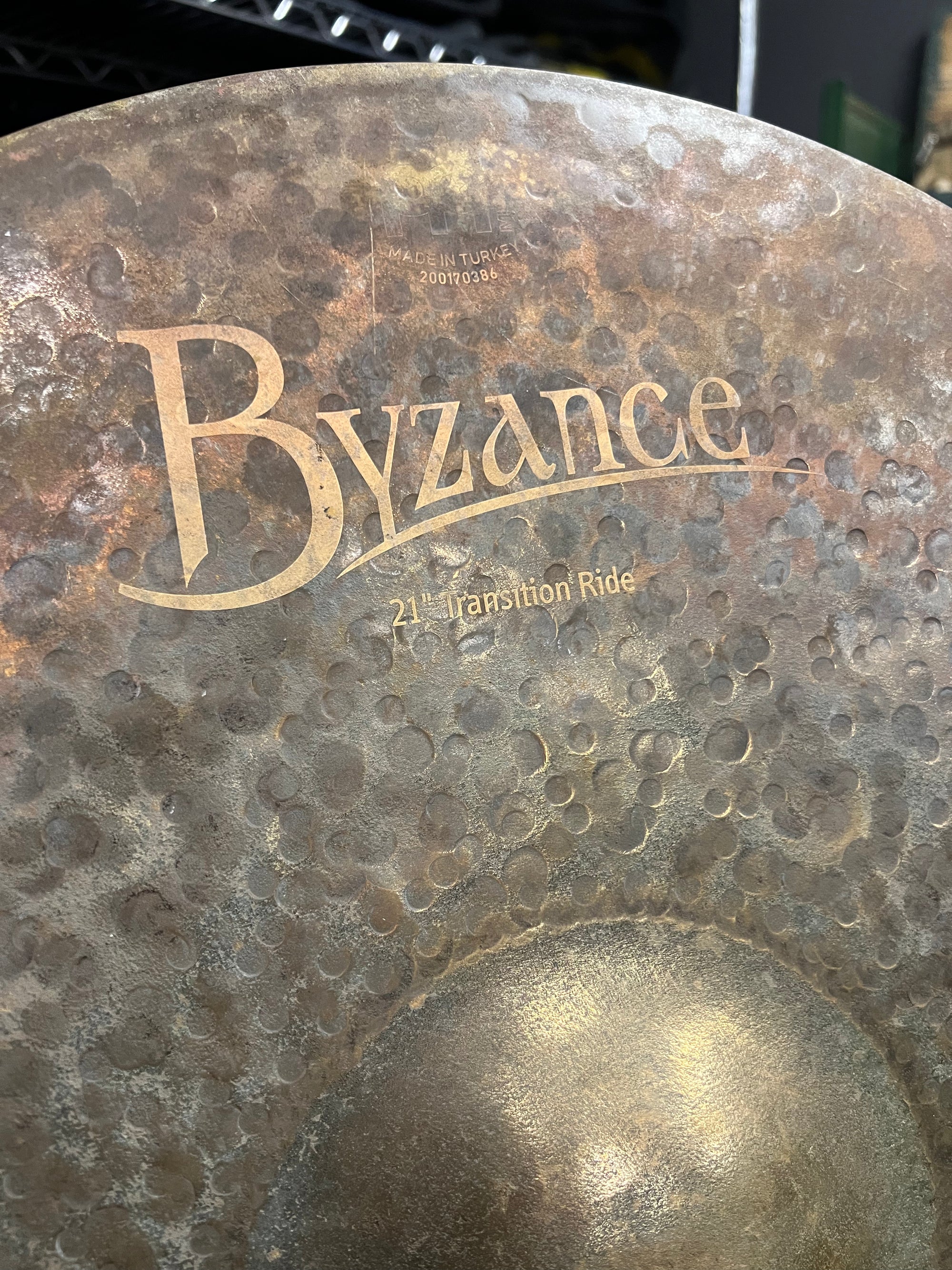Meinl Byzance 21” Transition Ride Cymbal