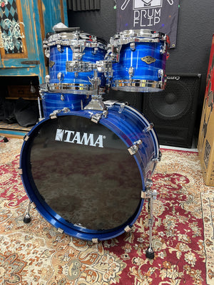 Tama Starclassic Ocean Blue Ripple 4pc Drum Set