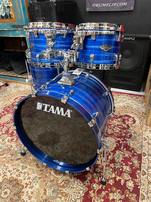 Tama Starclassic Ocean Blue Ripple 4pc Drum Set