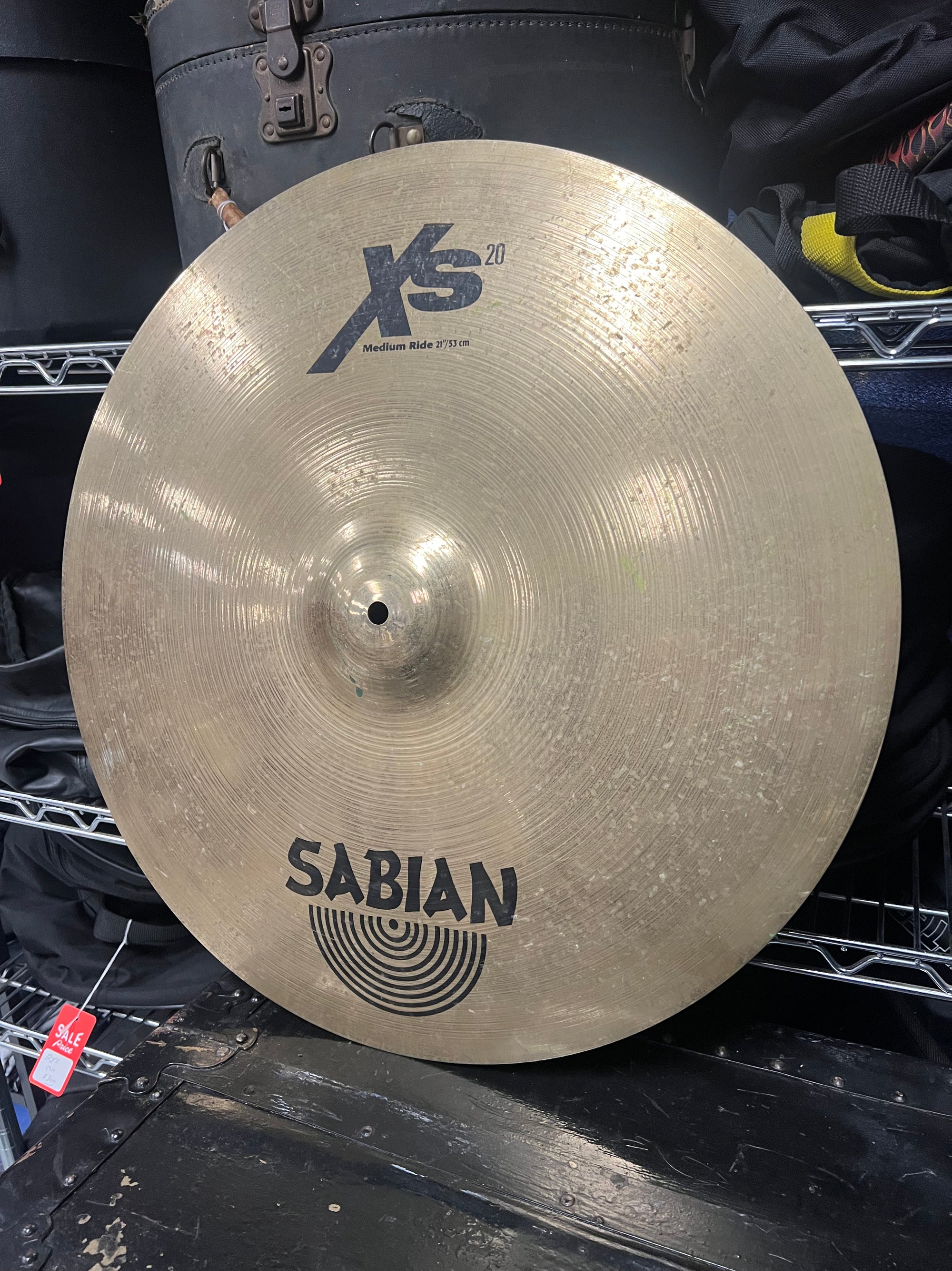 Sabian 21” XS20 Medium ride cymbal