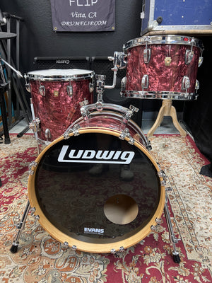 Ludwig Classic Maple Jazzette Burgundy Pearl 18,14,12