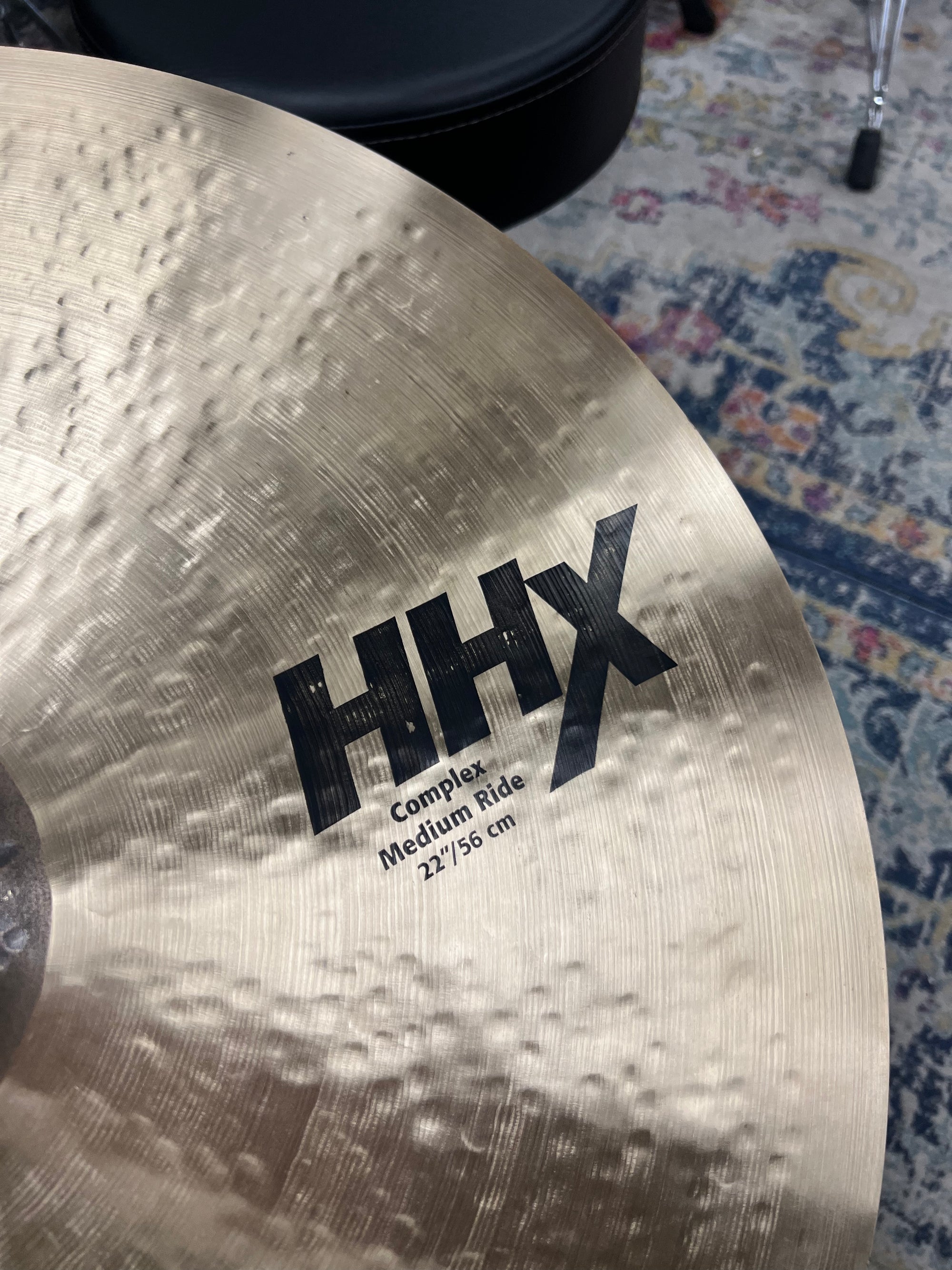 Sabian 22” HHX Complex Medium Ride Cymbal