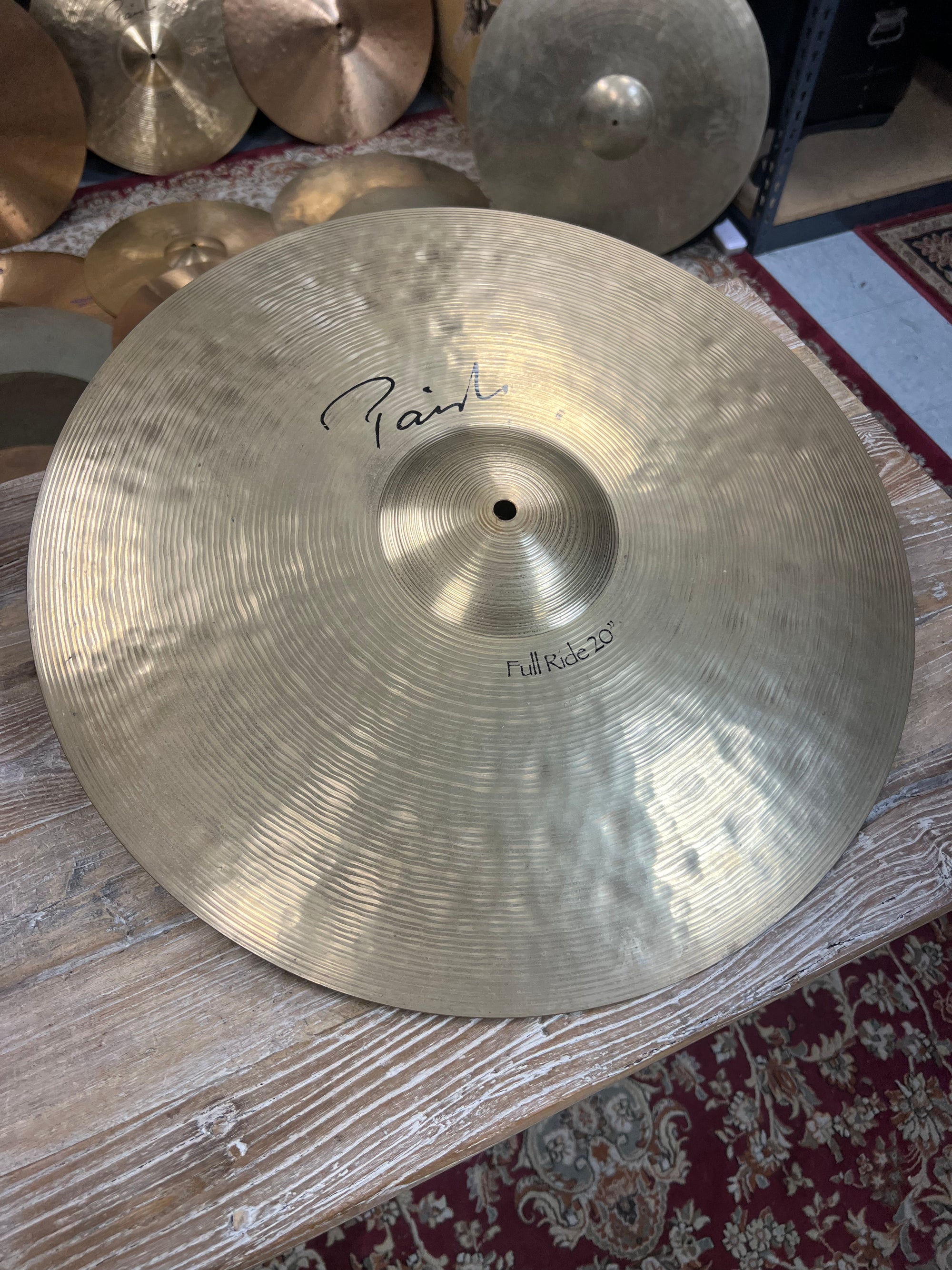 Paiste 20” Signature Full Ride Artist Owned